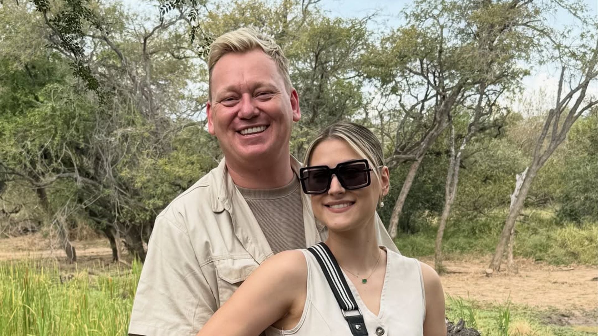 Knossi und seine Verlobte Lia Mitrou in Südafrika