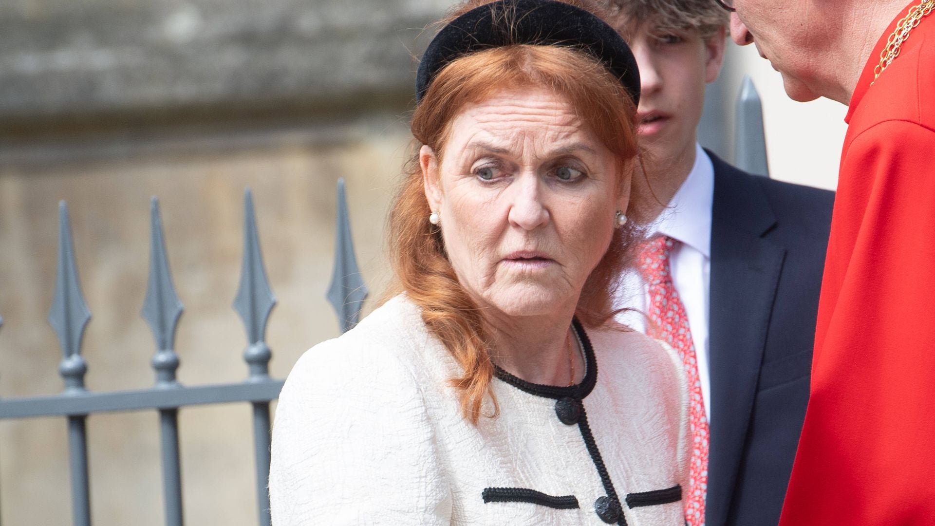 Sarah Ferguson bei einer öffentlichen Veranstaltung