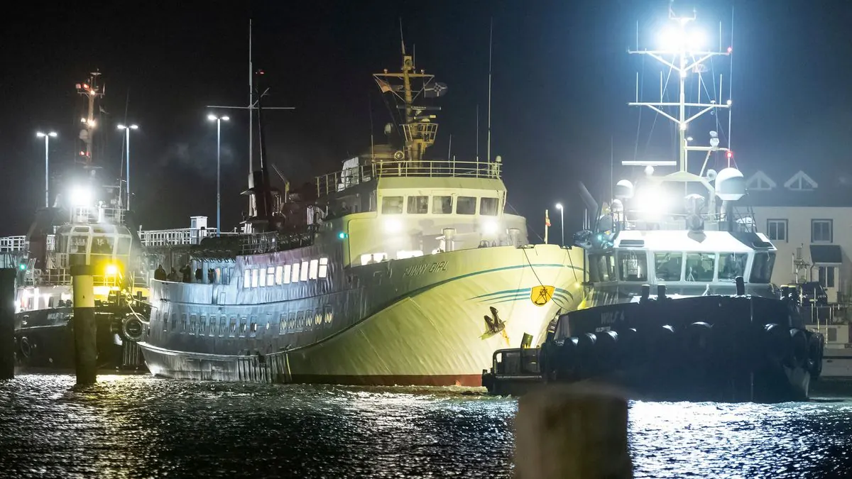 Havarie der Fähre „Funny Girl“: 60 Passagiere sicher in Cuxhaven angekommen