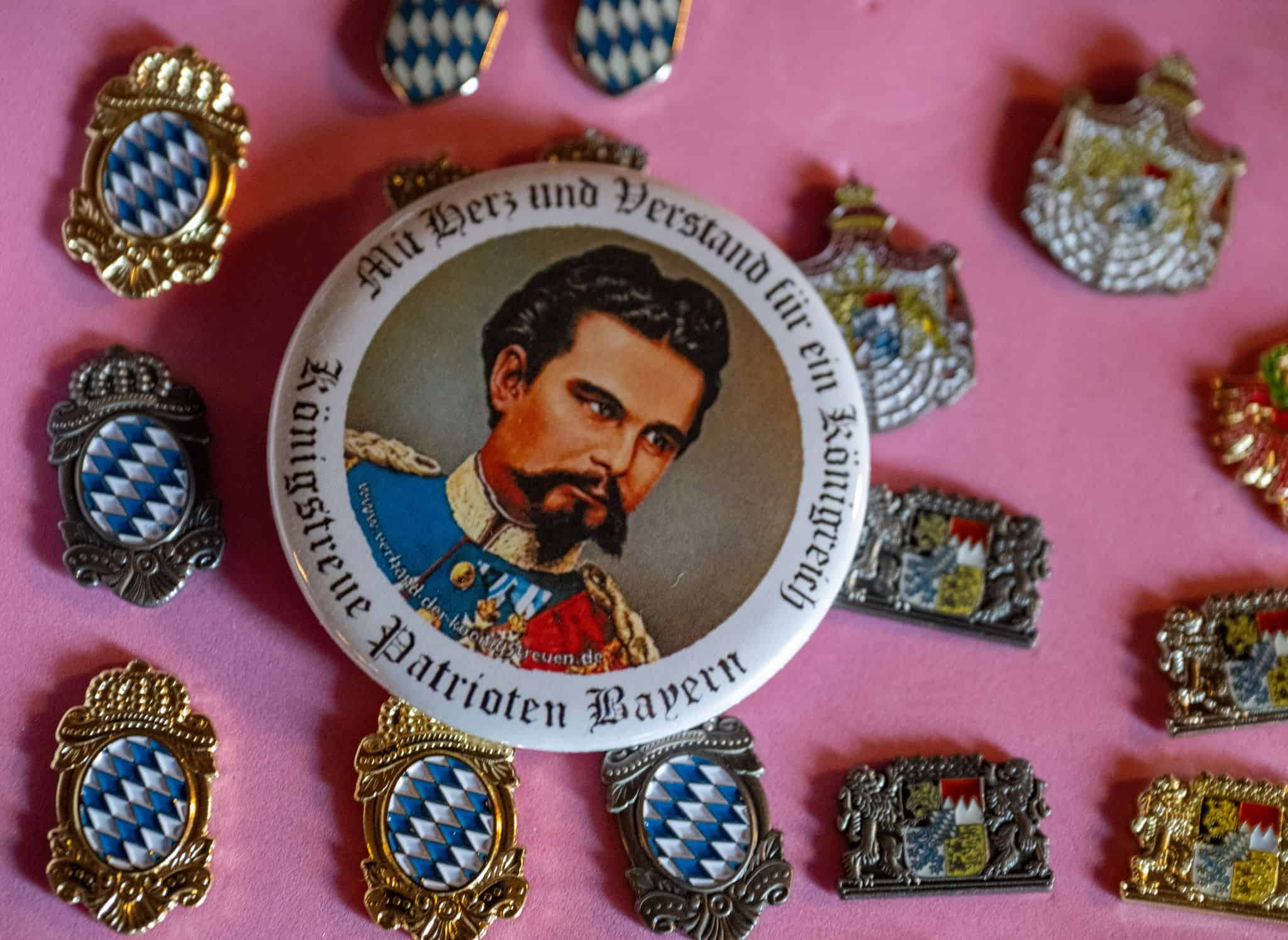 Denkmal für König Ludwig II. am Ufer des Starnberger Sees