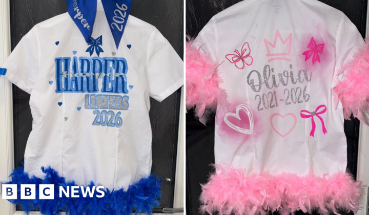 Kreativer Abschied: Schüler gestalten individuelle Abschluss-Shirts