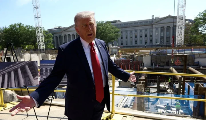 Donald Trump: Steuergelder sollen doch in Bau von Ballsaal geflossen sein