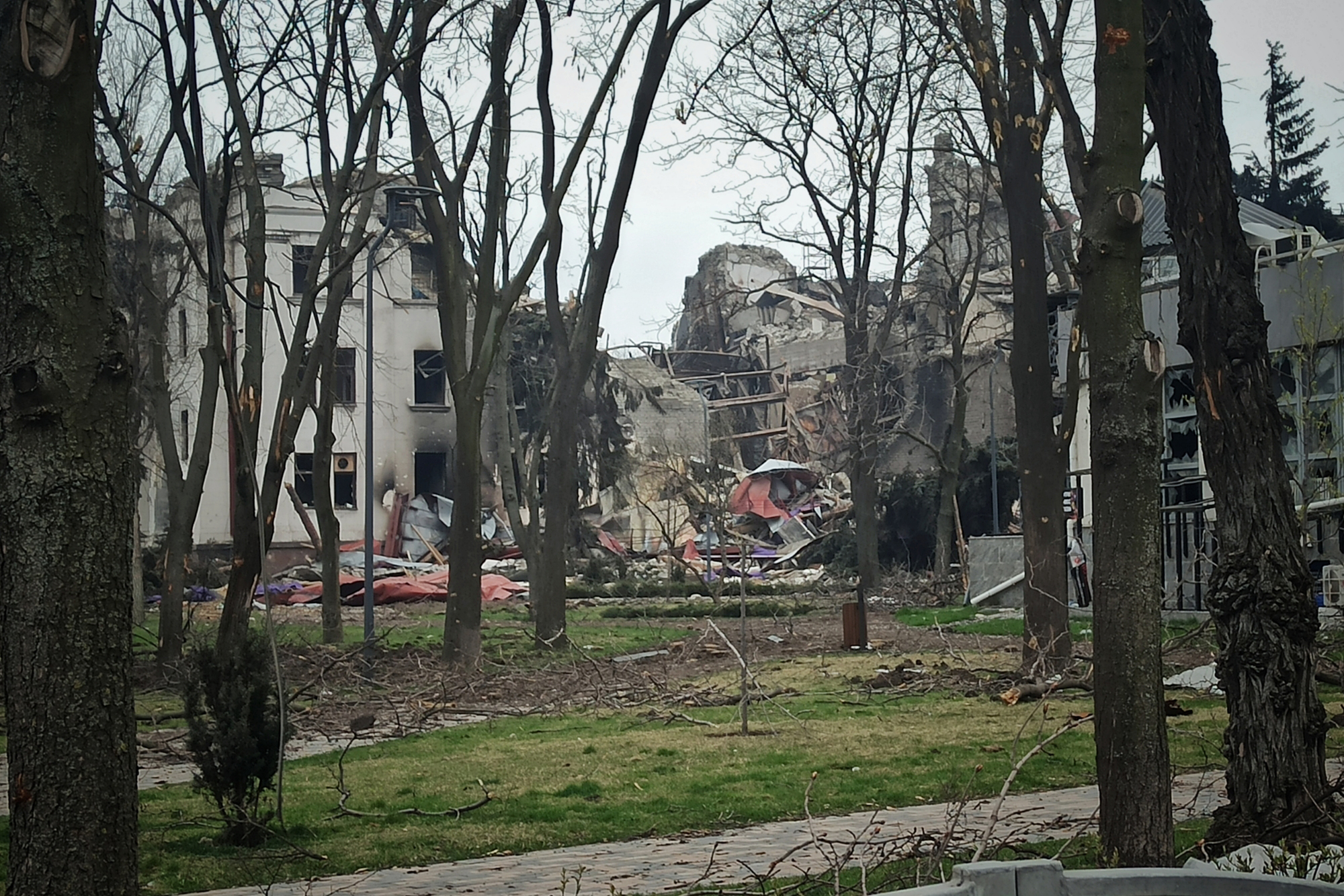 Rauch steigt über der ukrainischen Hauptstadt Kyjiw auf nach einem russischen Angriff.