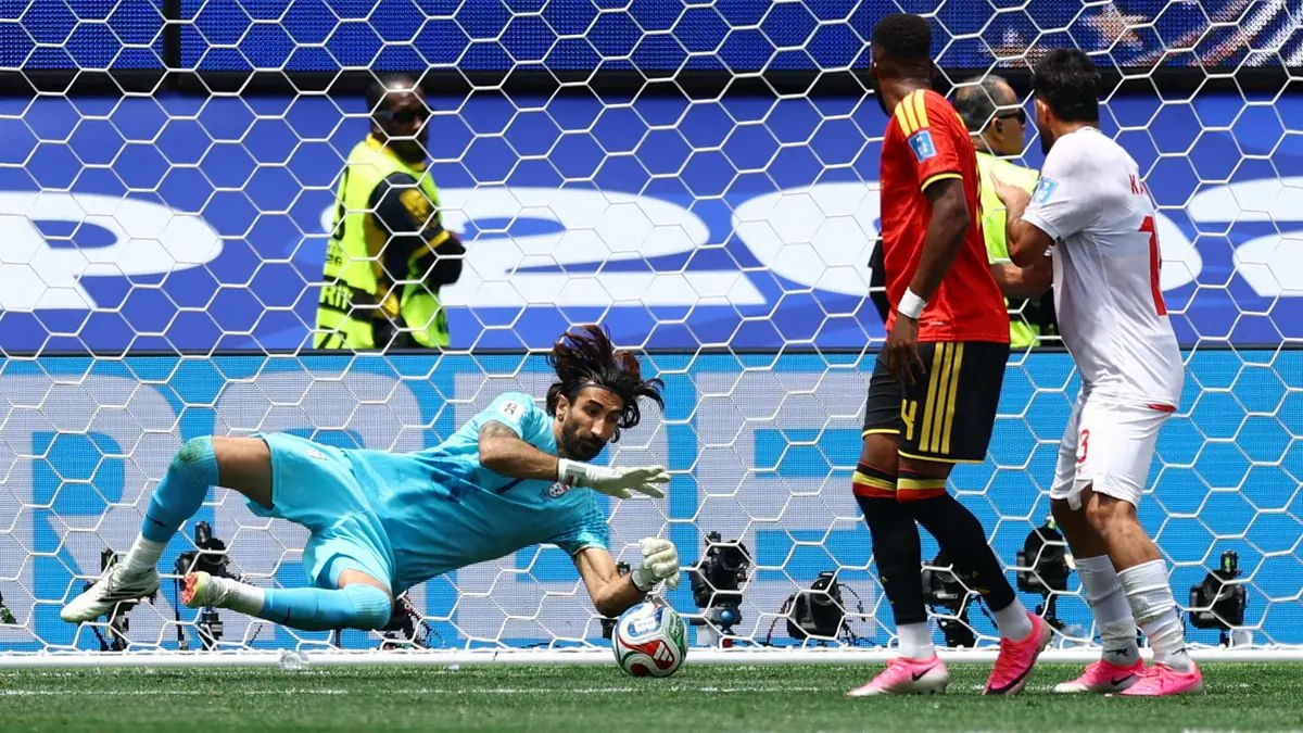 Iran-Torwart Beiranvand glänzt bei WM-Qualifikation gegen Belgien