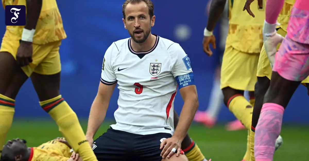 England gegen Ghana: Remis bei der WM – Kane verpasst Rekord