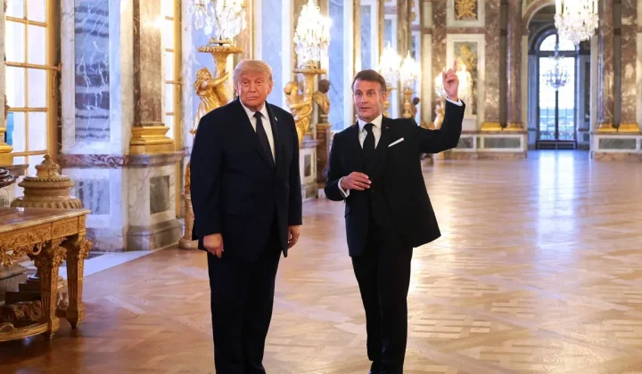 Trump besucht Versailles: Macron empfängt US-Präsidenten im Schloss des Sonnenkönigs