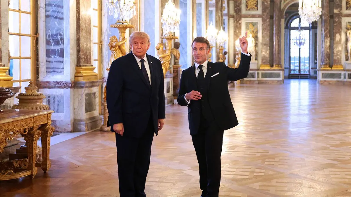 Trump besucht Versailles: Macron empfängt US-Präsidenten im Schloss des Sonnenkönigs