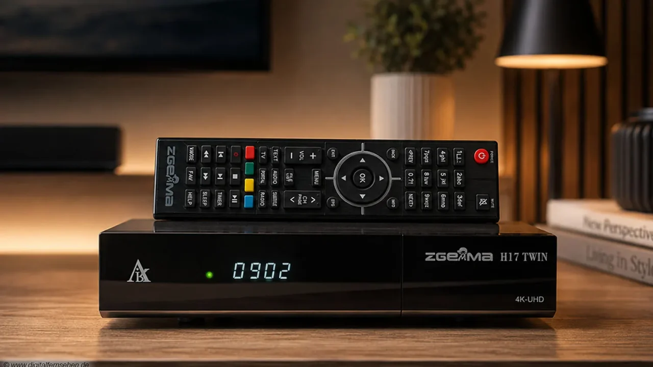 AirDigital Zgemma H17 Twin im Test: Günstiger 4K-Sat-Receiver mit Twintuner