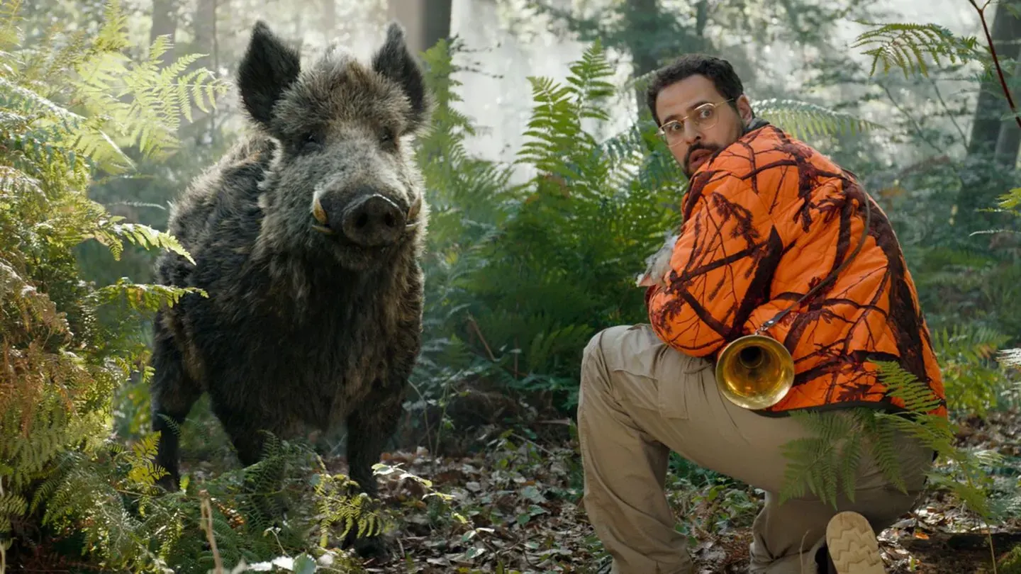 Filmplakat der Komödie "Jagen auf Französisch