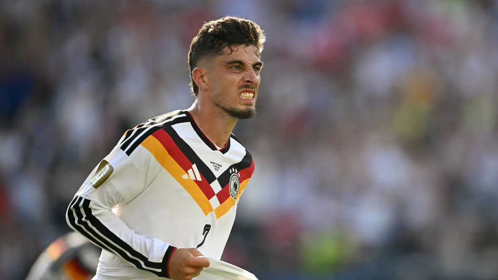Kai Havertz nach dem WM-Aus der deutschen Nationalmannschaft im Elfmeterschießen gegen Paraguay.