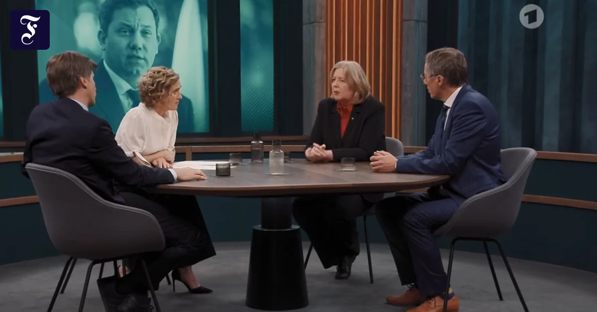 Bärbel Bas verteidigt Arbeitszeitpolitik in Caren Miosga Talkshow