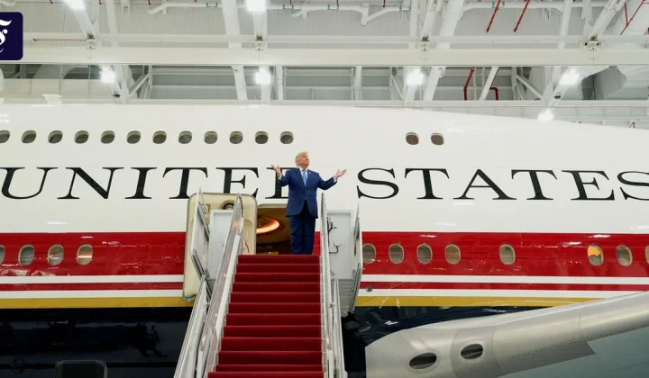 Trump enthüllt von Katar geschenkte neue Air Force One