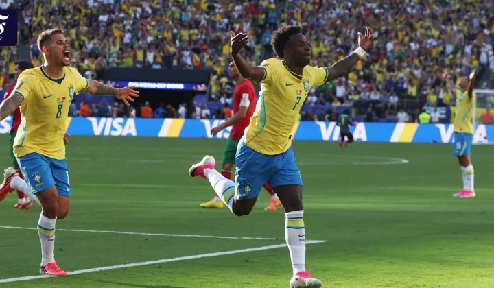 Brasilien rettet Last-Minute-Punkt gegen Marokko dank Vinícius Júnior