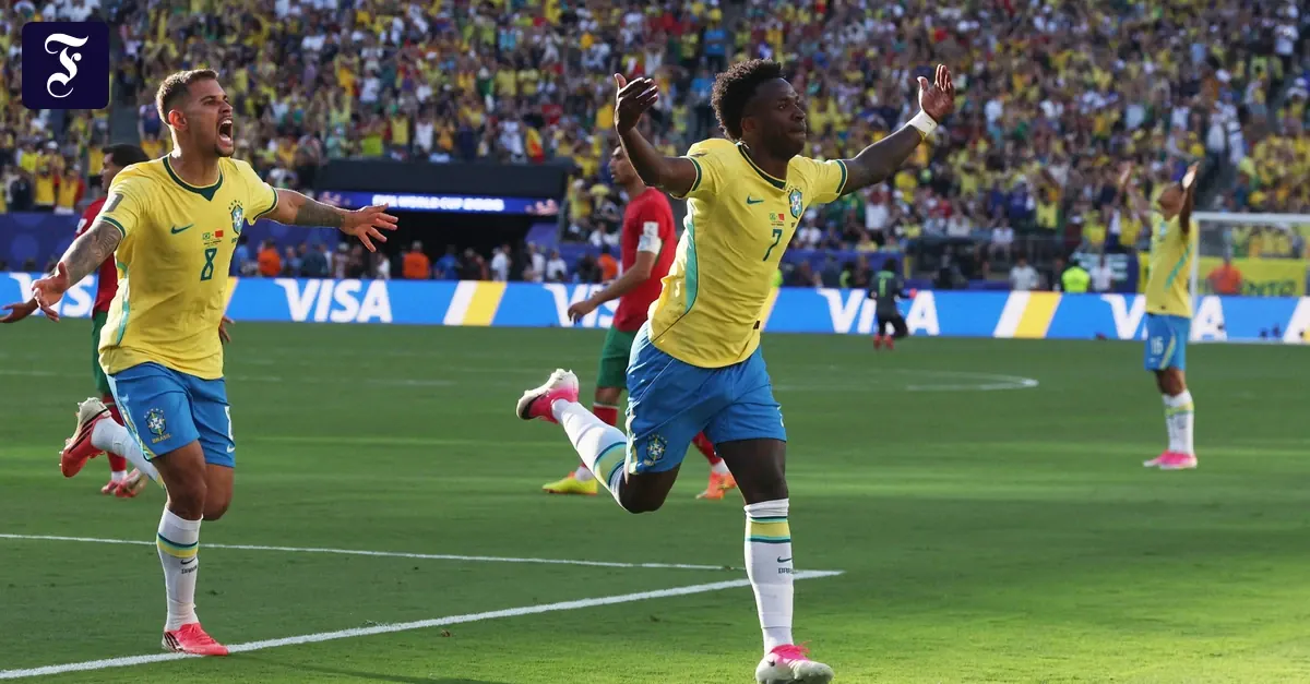 Brasilien rettet Last-Minute-Punkt gegen Marokko dank Vinícius Júnior