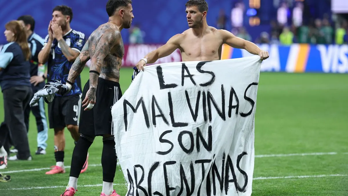 Falklandinseln fordern FIFA-Strafe für Argentinien nach WM-Banner