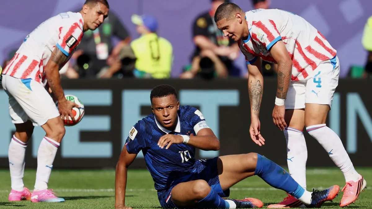 Frankreich sichert sich durch knappen Sieg gegen Paraguay das WM-Viertelfinale