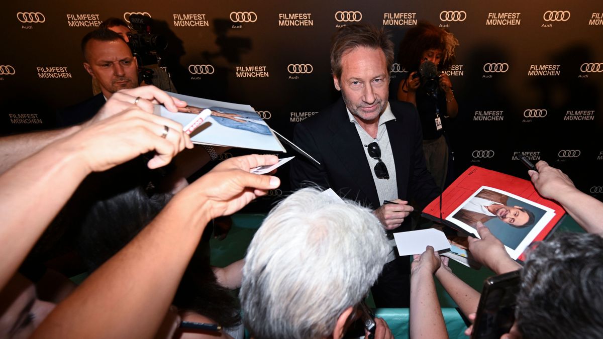 David Duchovny in München: Ehrenpreis für „Akte X“-Star und Plädoyer fürs Verlieren