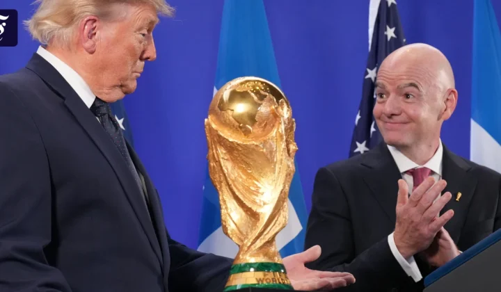 Trump und Infantino feiern WM-Erfolg und blicken nach vorn