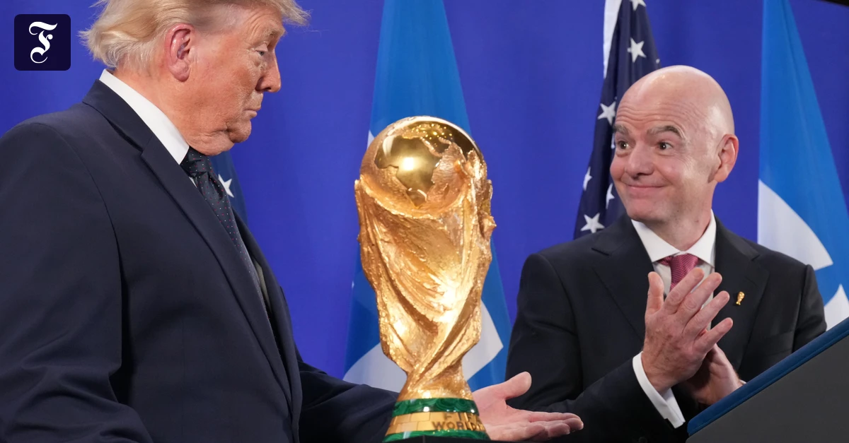 Trump und Infantino feiern WM-Erfolg und blicken nach vorn