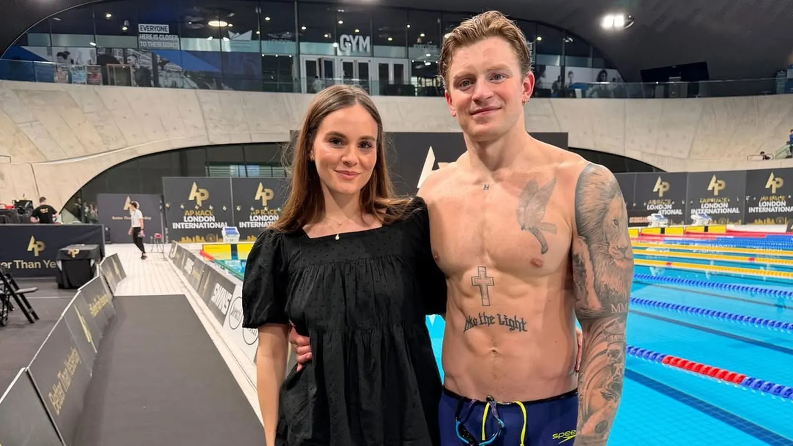 Holly Ramsay-Peaty, schwangere Tochter von Gordon Ramsay, verfolgt das Rennen ihres Mannes Adam bei den Commonwealth Games 2026 in Glasgow