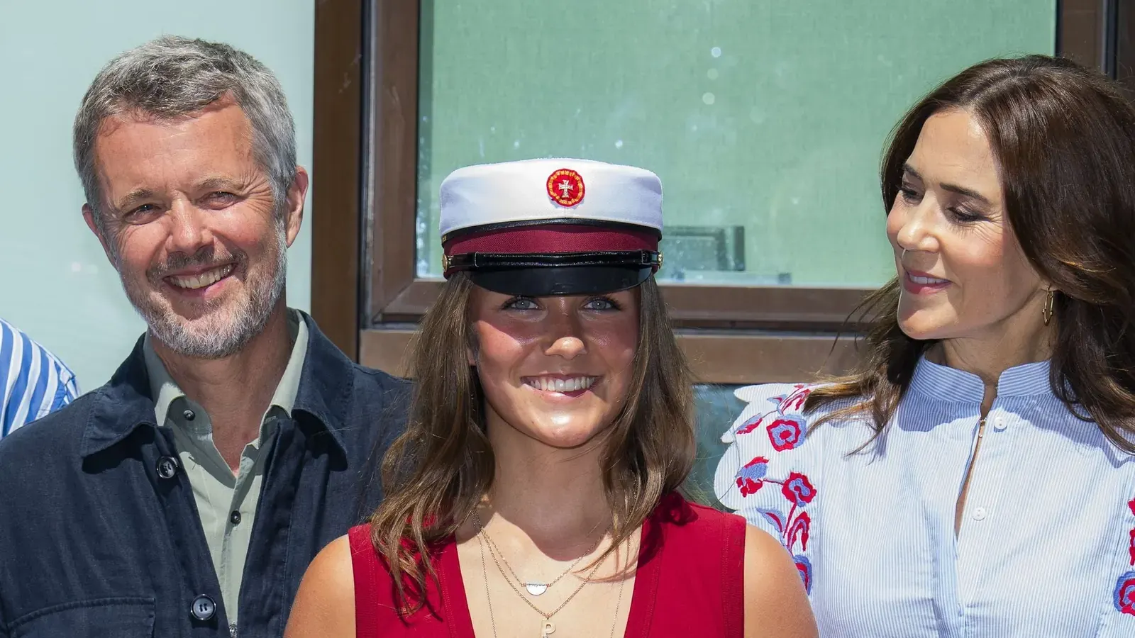 König Frederik X. und Königin Mary mit Prinz Christian, Prinz Vincent und Prinzessin Josephine während ihres Sommerurlaubs in Gråsten.