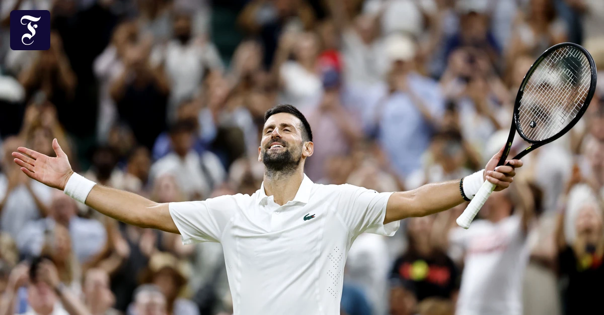 Djokovic kämpft sich in Wimbledon-Halbfinale nach Fünf-Stunden-Krimi