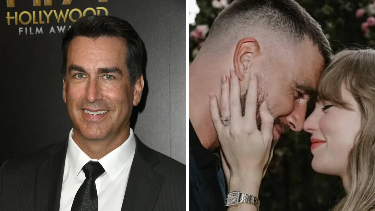 Rob Riggle schwärmt von Taylor Swift und Travis Kelces Hochzeit