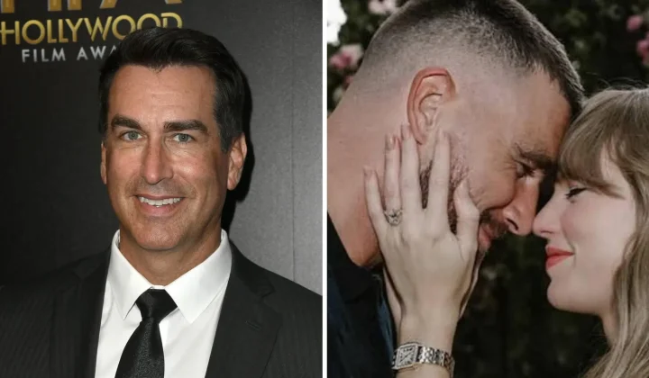Rob Riggle schwärmt von Taylor Swift und Travis Kelces Hochzeit