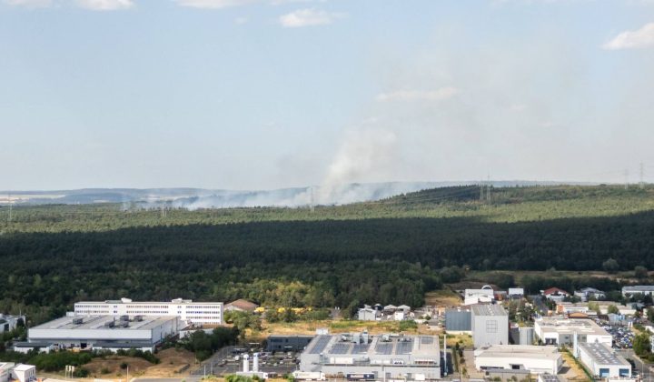 Waldbrand im Main-Kinzig-Kreis: Wassersparen trifft auch den Kinoabend