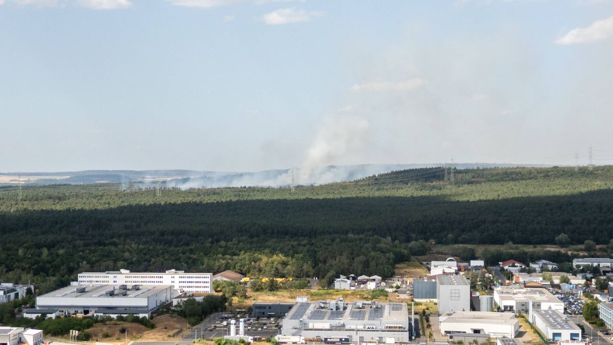 Waldbrand im Main-Kinzig-Kreis: Wassersparen trifft auch den Kinoabend