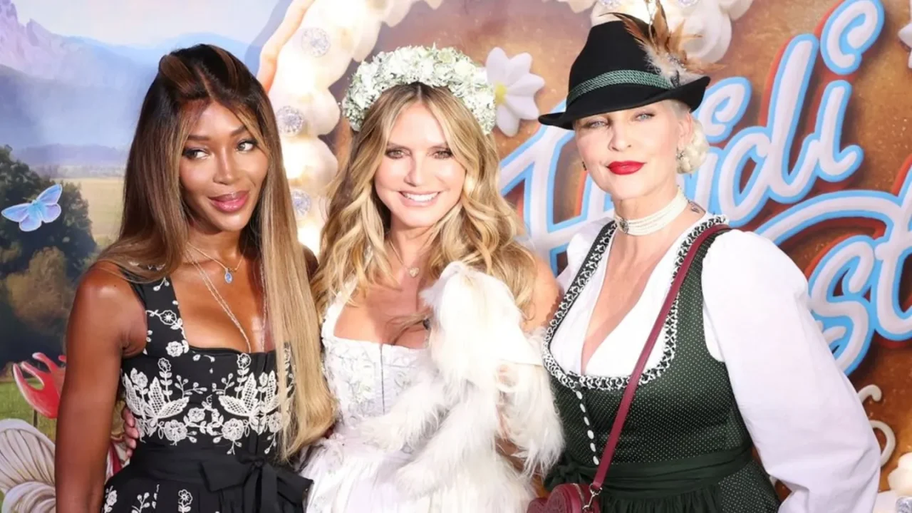 Heidi Klum verwandelt Münchner Hofbräuhaus in schrille 90er-Jahre-Party für RTL-Show