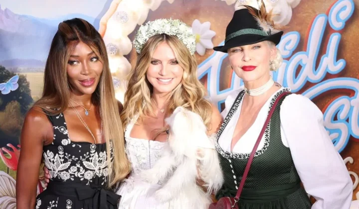 Heidi Klum verwandelt Münchner Hofbräuhaus in schrille 90er-Jahre-Party für RTL-Show