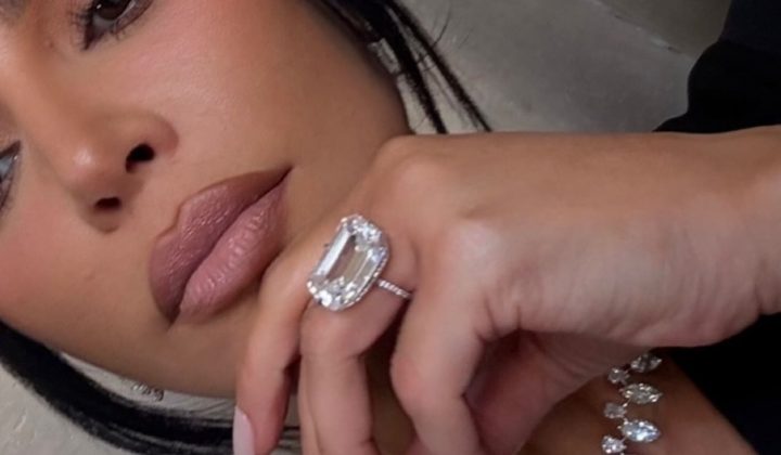 Kim Kardashian zeigt XXL-Ring: Was über eine Verlobung mit Lewis Hamilton bekannt ist